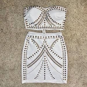 Bebe 2 Piece Bodycon Dress S